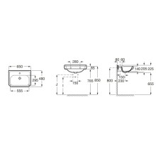 Раковина 65x48 см Roca Carmen 3270A1000