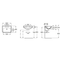 Раковина 65x48 см Roca Carmen 3270A1003