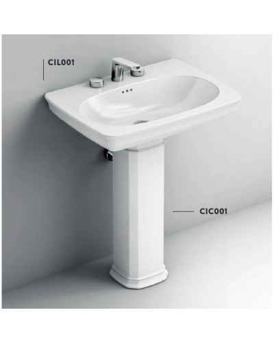 Раковина 68x49,5 см Artceram Civitas CIL001 01 00 bix1