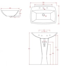 Раковина 70x48 см Artceram Jazz JZL004 01 00/ JZ17bix1