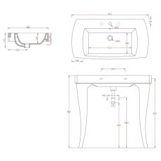 Раковина 91,5x48 см Artceram Jazz JZL001 01 00x1