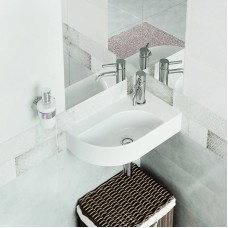 Раковина 45,5х25 см Cersanit Cameo UM-CAM45/1-w