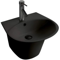 Раковина 56,5x49 см WeltWasser Telbach 006MT-BL