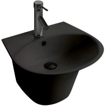 Раковина 56,5x49 см WeltWasser Telbach 006MT-BL