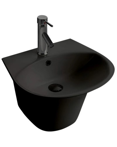 Раковина 56,5x49 см WeltWasser Telbach 006MT-BL