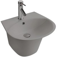 Раковина 56,5x49 см WeltWasser Telbach 006MT-GR