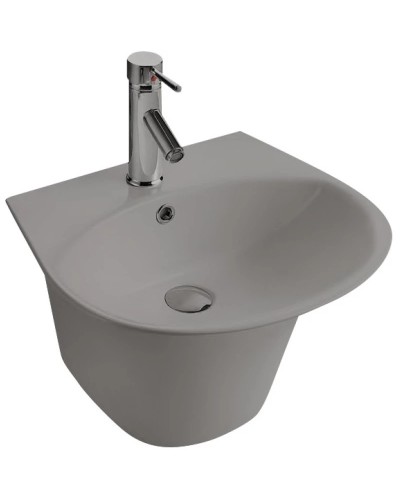 Раковина 56,5x49 см WeltWasser Telbach 006MT-GR