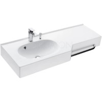 Раковина 127х50 см Акватон Отель 1A70113WOT01L