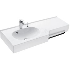 Раковина 127х50 см Акватон Отель 1A70113WOT01L