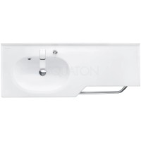 Раковина 127х50 см Акватон Отель 1A70113WOT01L