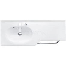 Раковина 127х50 см Акватон Отель 1A70113WOT01L