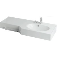 Раковина 127х50 см Акватон Отель 1A70123WOT01R
