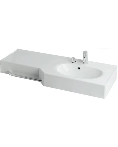 Раковина 127х50 см Акватон Отель 1A70123WOT01R