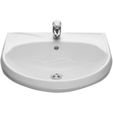 Раковина 57,5х47 см без отверстия под смеситель Santeri West 1.3111.8.S00.01B.0