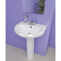 Раковина 57,5х47 см без отверстия под смеситель Santeri West 1.3111.8.S00.01B.0