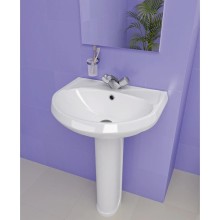 Раковина 57,5х47 см без отверстия под смеситель Santeri West 1.3111.8.S00.01B.0