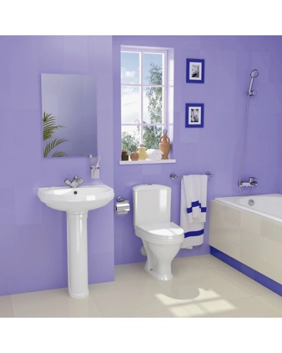 Раковина 57,5х47 см без отверстия под смеситель Santeri West 1.3111.8.S00.01B.0