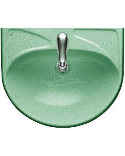 Раковина 57,5х47 см без отверстия под смеситель Santeri West 1.3111.8.S02.01B.0