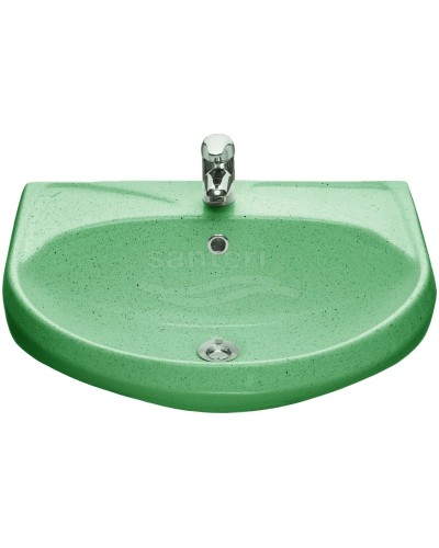 Раковина 57,5х47 см без отверстия под смеситель Santeri West 1.3111.8.S02.01B.0