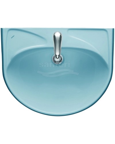 Раковина 57,5х47 см без отверстия под смеситель Santeri West 1.3111.8.S06.01B.0