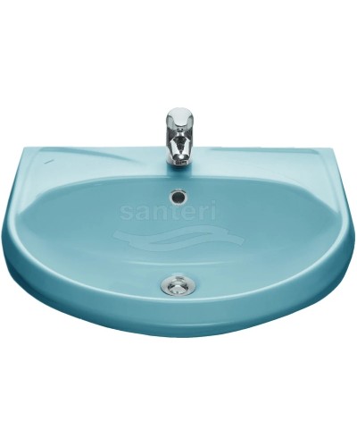 Раковина 57,5х47 см без отверстия под смеситель Santeri West 1.3111.8.S06.01B.0