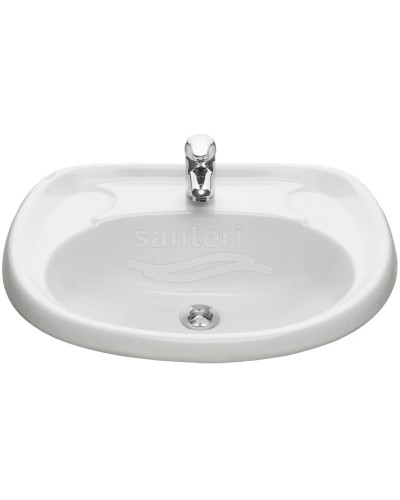 Раковина 57,1х45,4 см без отверстия под смеситель Santeri Vorotinsky 1.3111.7.S00.00B.0