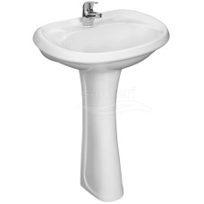 Раковина 57,1х45,4 см без отверстия под смеситель Santeri Vorotinsky 1.3111.7.S00.00B.0