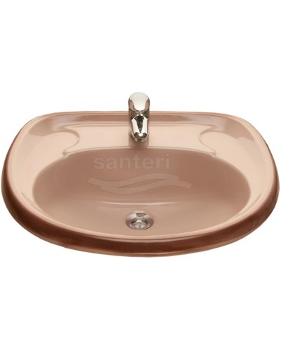 Раковина 57,1х45,4 см без отверстия под смеситель Santeri Vorotinsky 1.3111.7.S07.00B.0