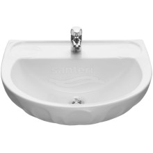 Раковина 58х50 см без отверстия под смеситель Santeri Lotos 1.3110.6.S00.00B.0