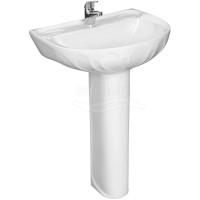 Раковина 58х50 см без отверстия под смеситель Santeri Lotos 1.3110.6.S00.00B.0