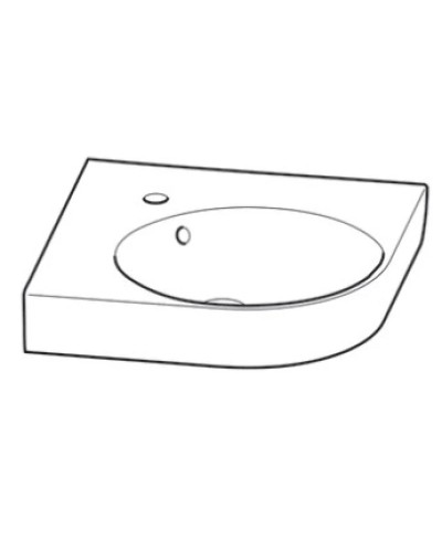 Раковина 32х32 см Geberit Renova Compact 276132000