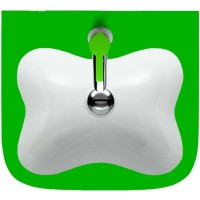 Раковина 45х41 см Laufen Florakids 8.1503.1.072.104.1