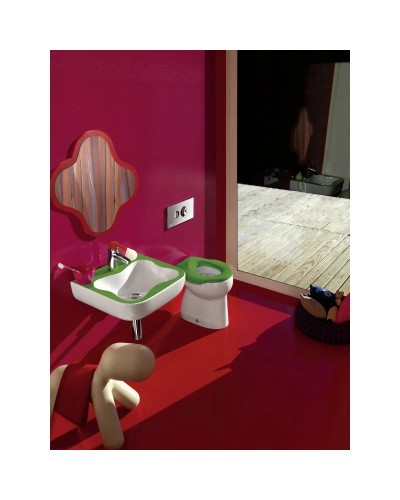 Раковина 45х41 см Laufen Florakids 8.1503.1.072.104.1