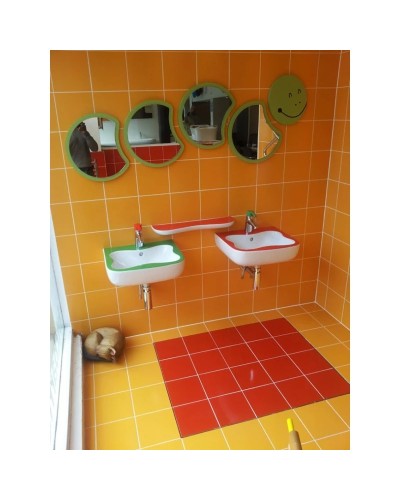 Раковина 45х41 см Laufen Florakids 8.1503.1.072.104.1