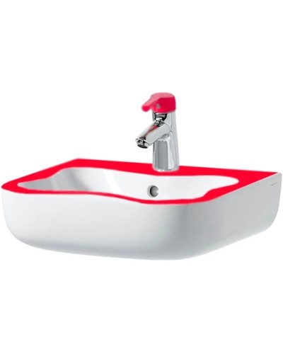 Раковина 45х41 см Laufen Florakids 8.1503.1.062.104.1