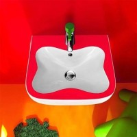 Раковина 45х41 см Laufen Florakids 8.1503.1.062.104.1