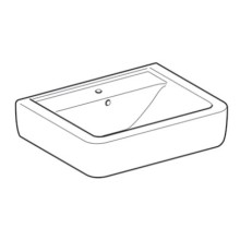 Раковина 55х44 см Geberit Renova Plan 225155000