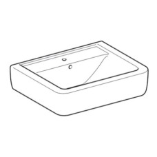 Раковина 55х44 см Geberit Renova Plan 225155000