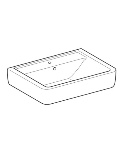 Раковина 65х48 см Geberit Renova Plan 225165000