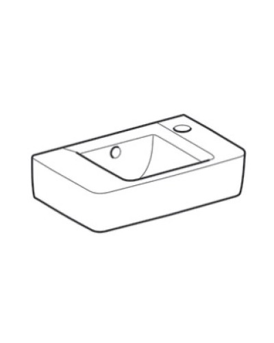 Раковина 40х25 см Geberit Renova Plan 272140000