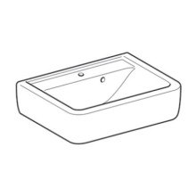 Раковина 50х38 см Geberit Renova Plan 275150000