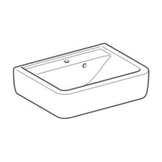 Раковина 50х38 см Geberit Renova Plan 275150000