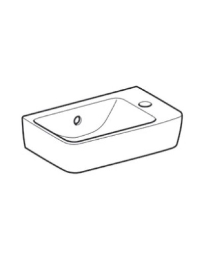 Раковина 40х25 см Geberit Renova Compact 276140000