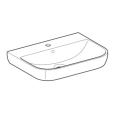 Раковина 65х48 см Geberit Smyle 500.230.01.1