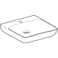 Раковина 55х55 см Geberit Renova Comfort 258557000