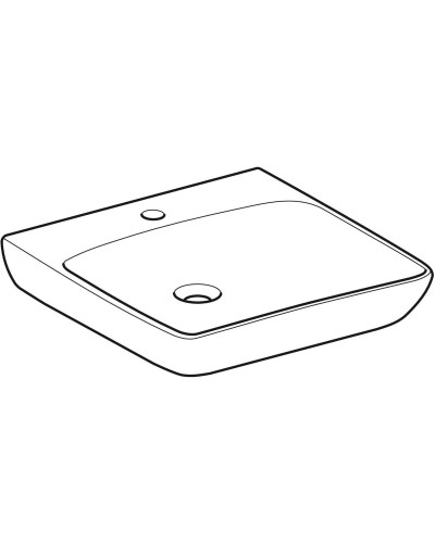 Раковина 55х55 см Geberit Renova Comfort 258557000