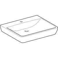 Раковина 65х55 см Geberit Renova Comfort 258567000