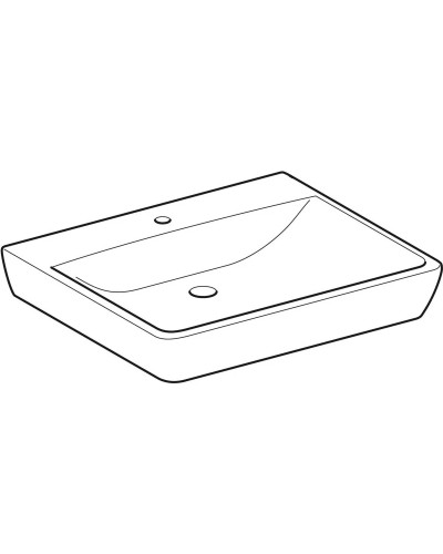 Раковина 65х55 см Geberit Renova Comfort 258567000