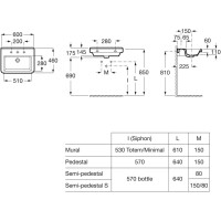 Раковина 60х46 см Roca Dama 327784000