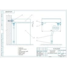 Раковина над стиральной машиной 60х60 см Kirovit Престиж 4610119200039 (Вн Крв73)